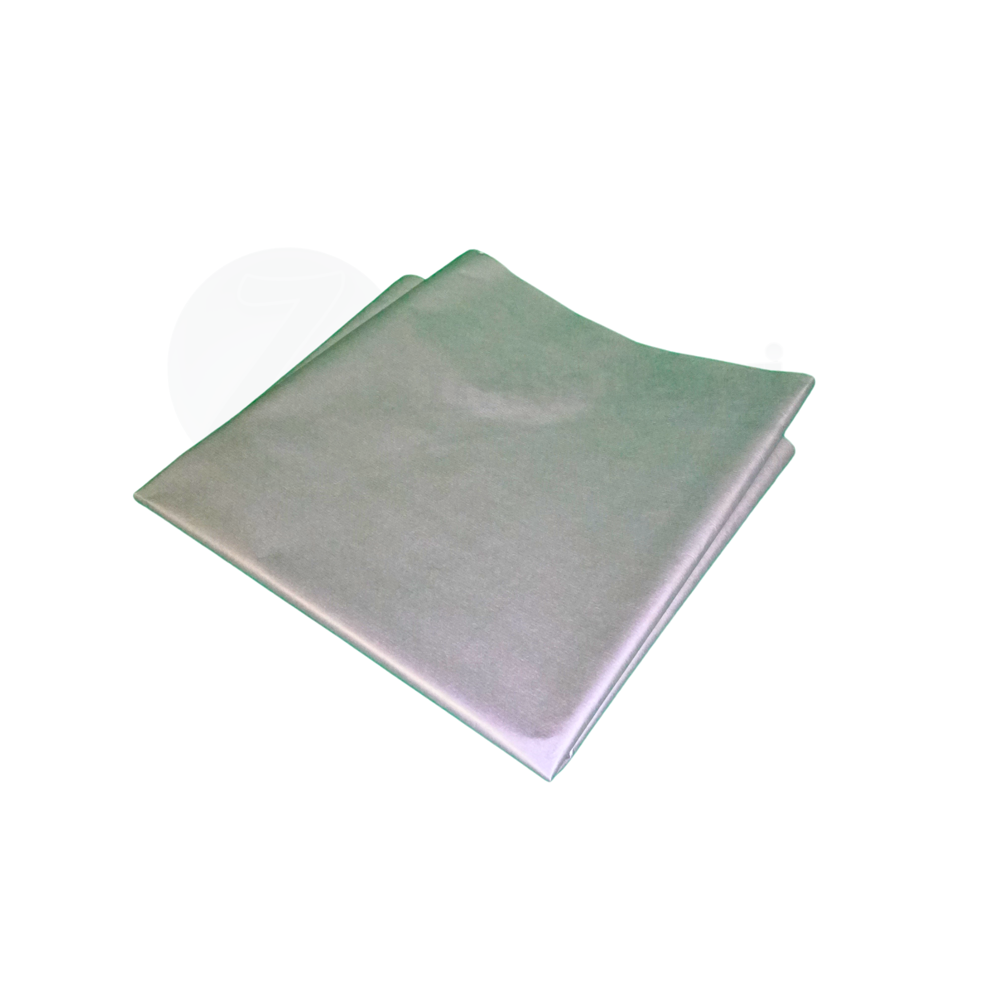 Carta pacco regalo colore ARGENTO in fogli cm 70x100 | conf. 10 pz