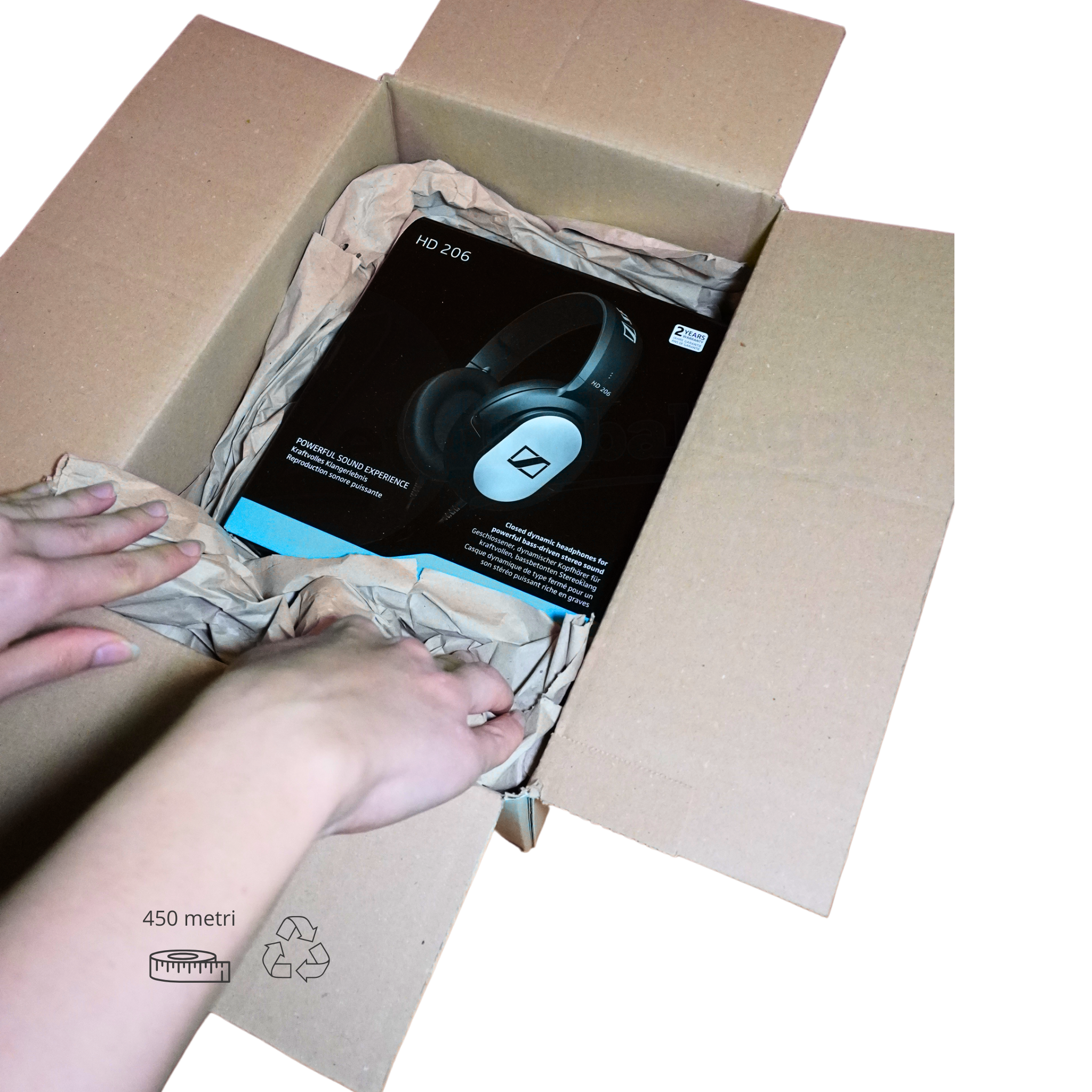 Carta da Riempimento per Imballaggi e Spedizioni | Scatola DISPENSER