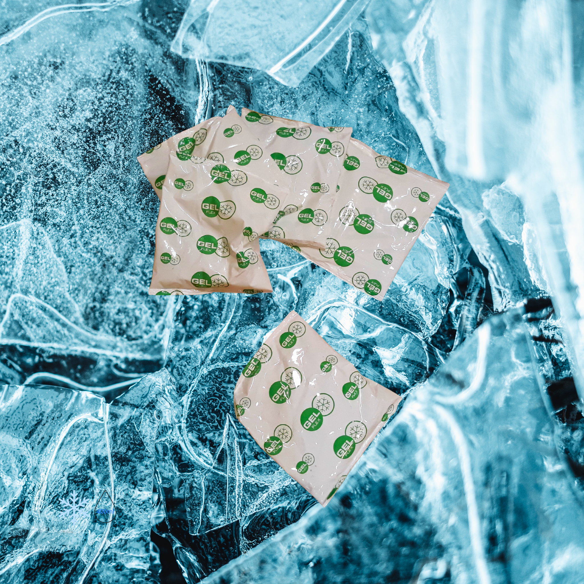 Stabilizzatori di freddo in cuscinetto GEL per imballaggi isotermici