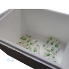 Stabilizzatori di freddo in cuscinetto GEL per imballaggi isotermici