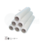 Film Estensibile Manuale BIANCO | Pellicola per Pallet (6 Rotoli)