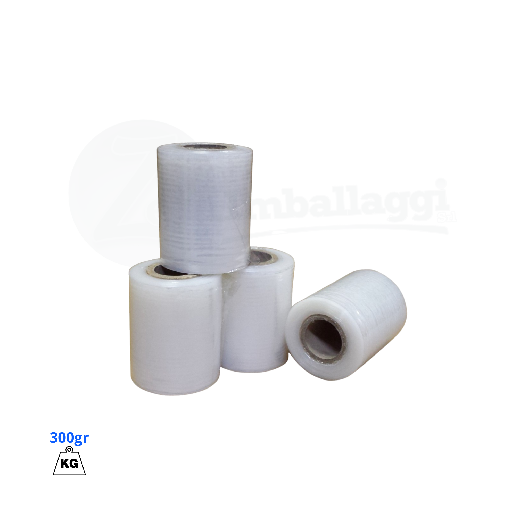 Film Estensibile MINIROLL H 10 cm | Bobinetta Stretch Manuale (3 pz)