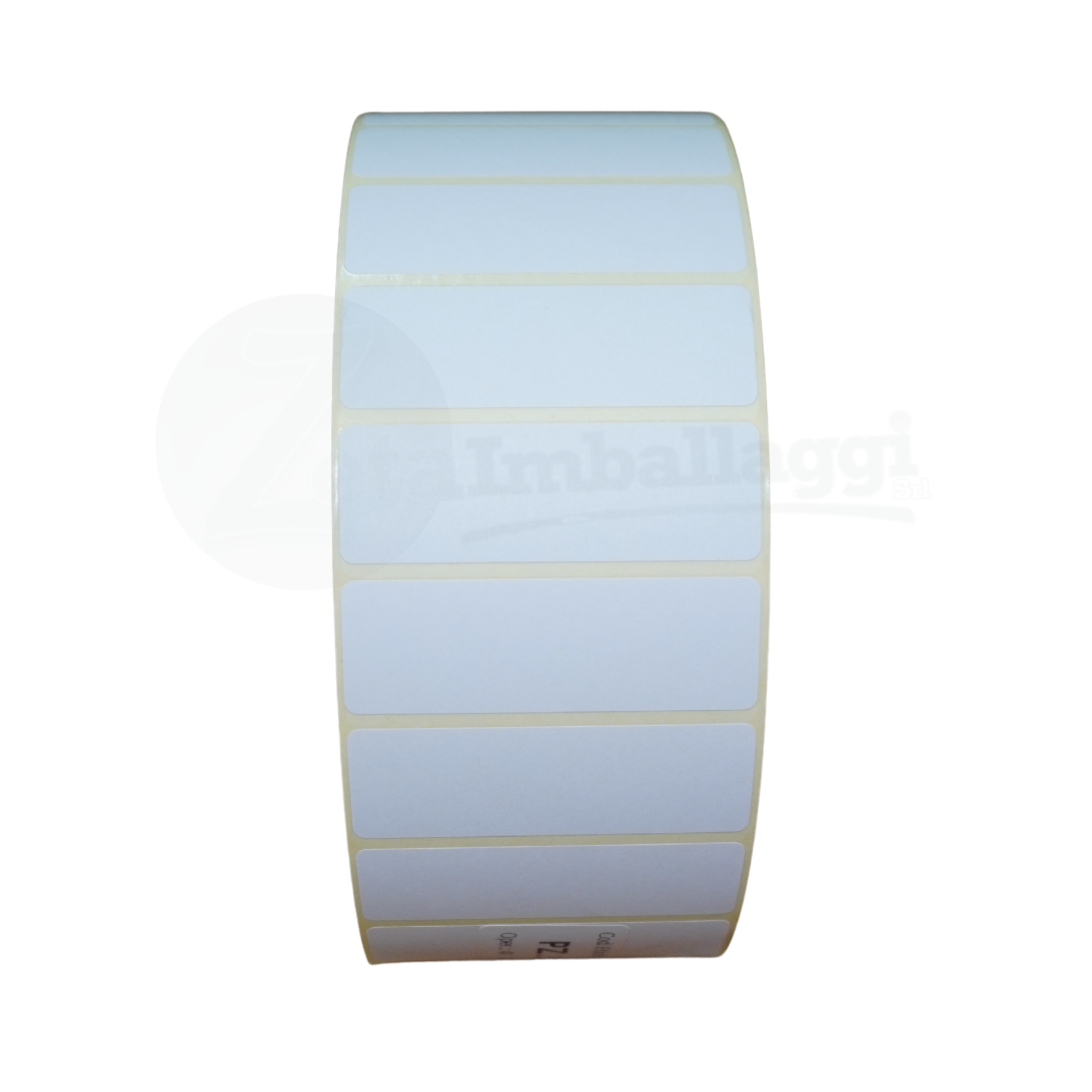 Rotolo da 5.000 etichette adesive mm 60x20 | 1 pista (anima 76 mm)