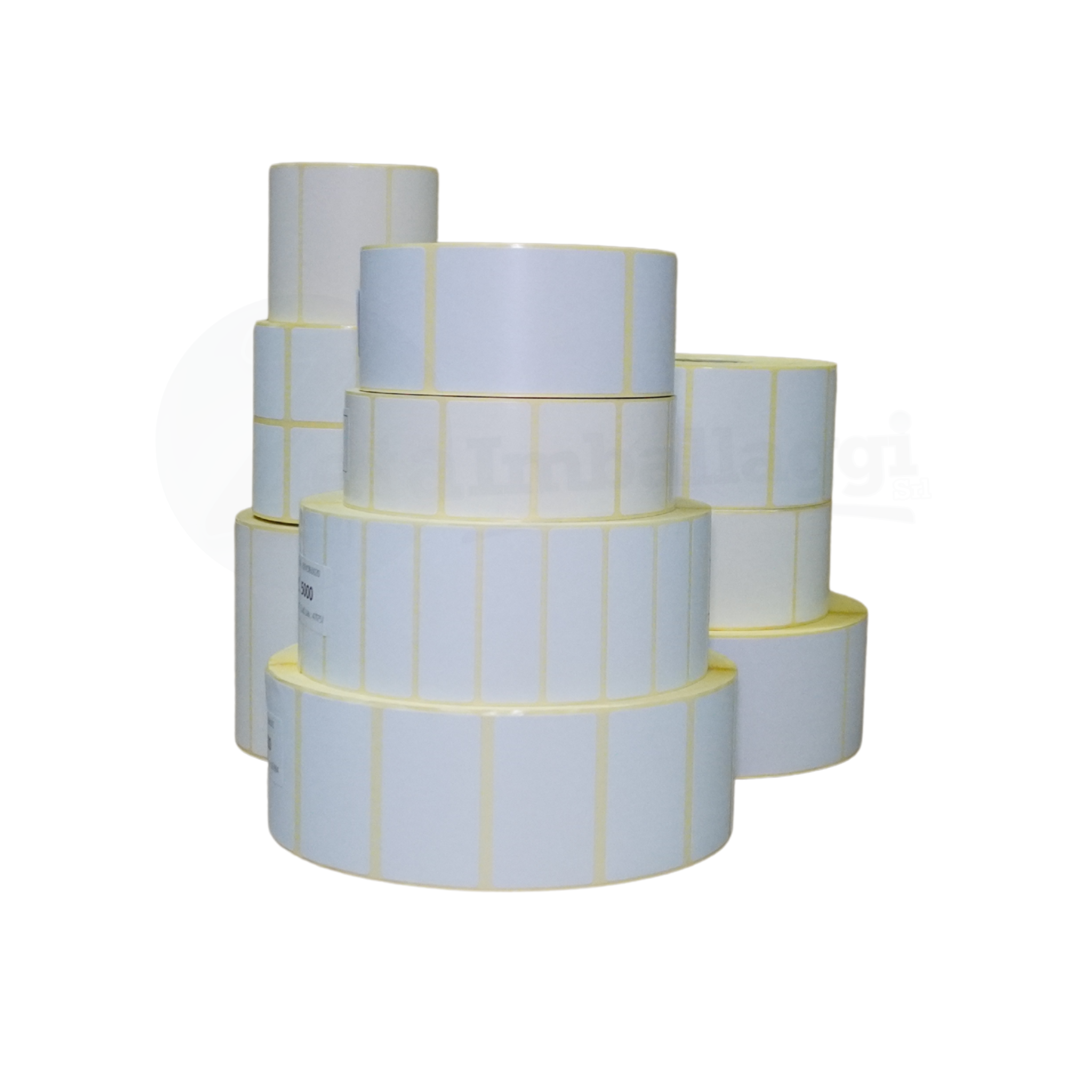 Rotolo da 4.000 etichette adesive mm 60x36 | 1 pista (anima 76 mm)