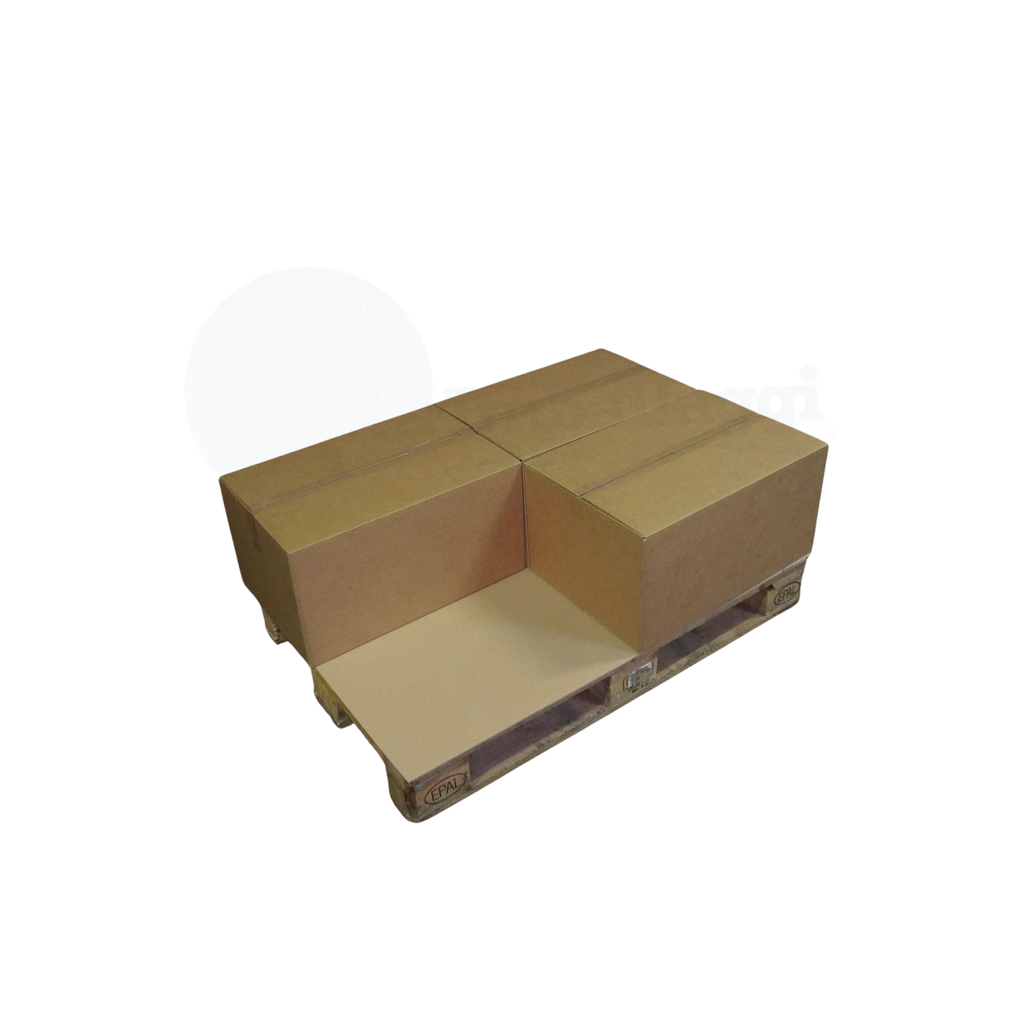 Fogli di Cartone Ondulato 118x78 cm (conf 10 pz) | Per Pallet e Pedane