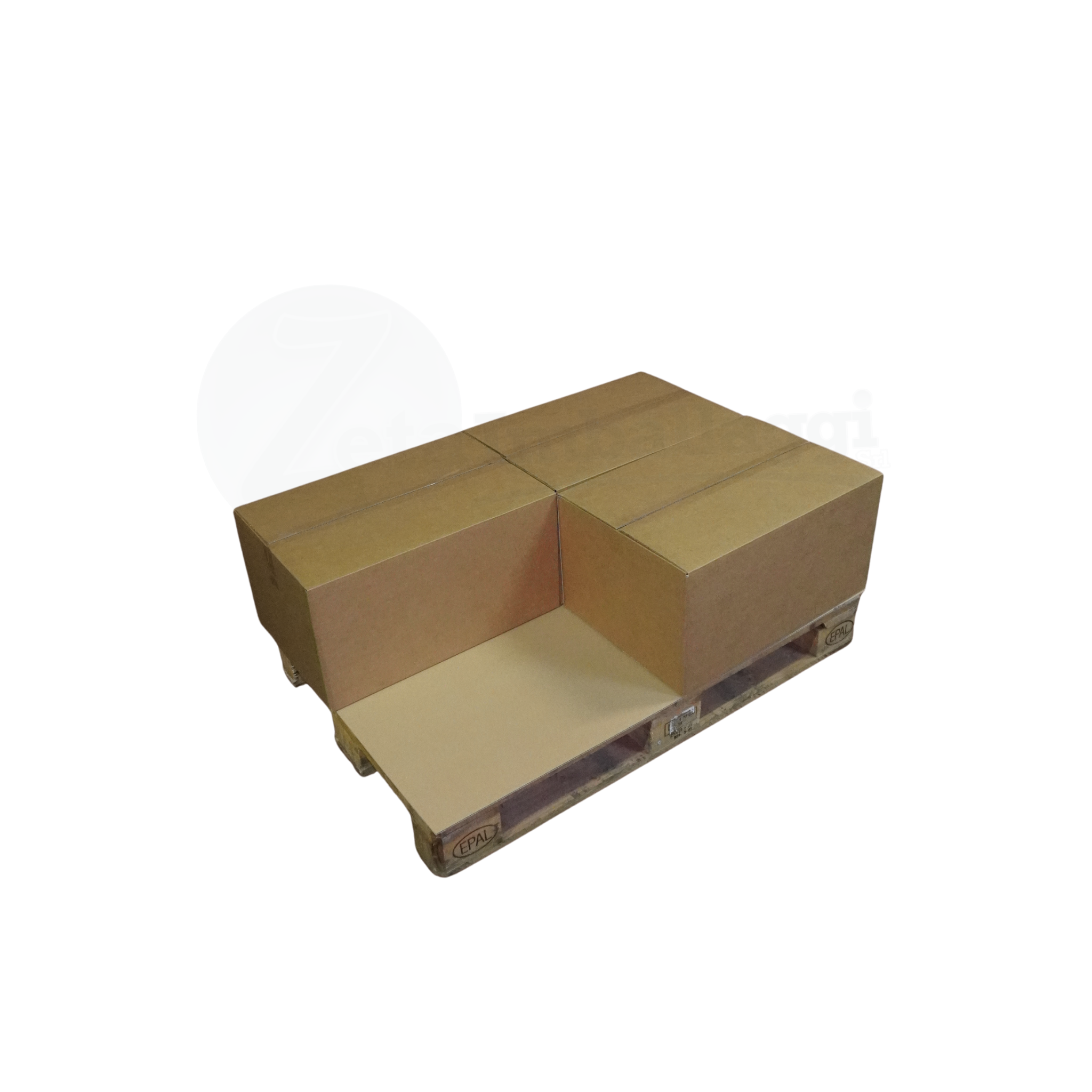 Fogli di Cartone Ondulato 118x78 cm (conf 10 pz) | Per Pallet e Pedane