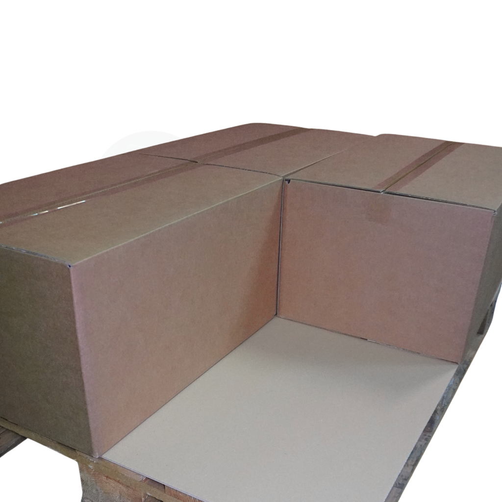 Fogli di Cartone Ondulato 118x78 cm (conf 10 pz) | Per Pallet e Pedane