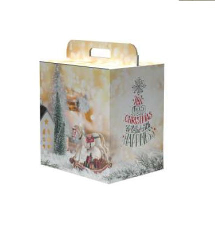 Scatole Natalizie cm 33x25x35 h per confezioni regalo | conf. da 10 pz