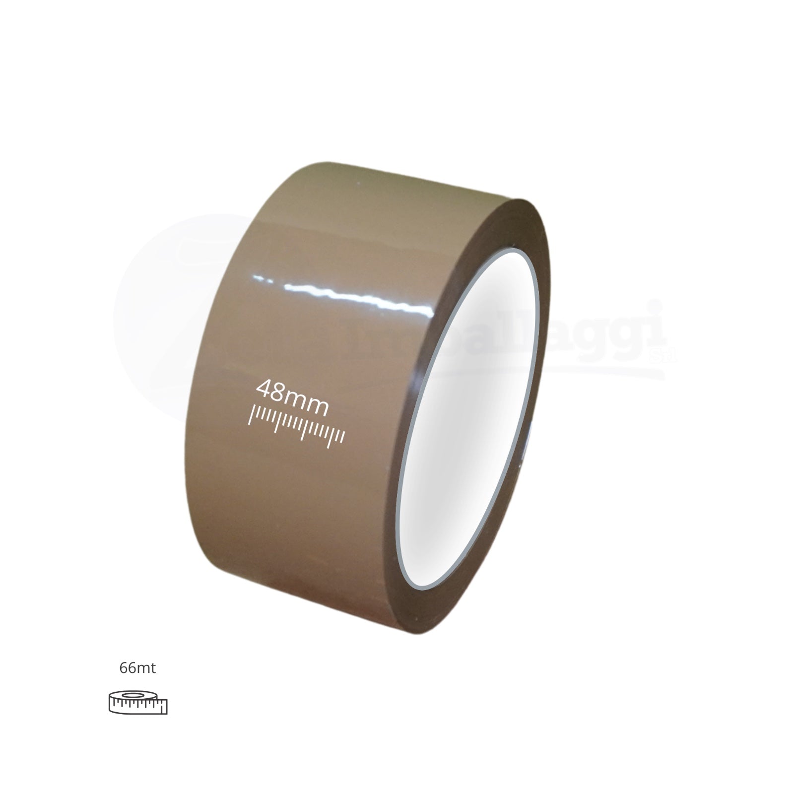 Nastro Adesivo Avana mm 48x66 mt | Per pacchi | conf. 6 rotoli