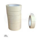 Nastro CARTA colore bianco mm 30x50 mt | conf. 6 rotoli (carrozzieri)