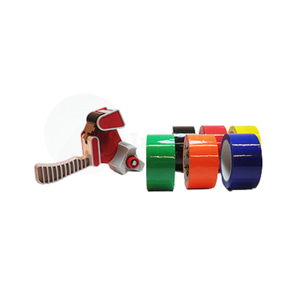 Nastro Adesivo PPL colorato ROSSO mm 50x66 mt | conf. 6 rotoli | 28 µm