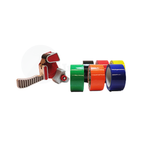 Nastro Adesivo PPL colorato ROSSO mm 50x66 mt | conf. 6 rotoli | 28 µm