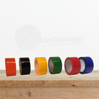 Nastro Adesivo PPL colorato ROSSO mm 50x66 mt | conf. 6 rotoli | 28 µm