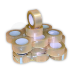 Nastro Adesivo Trasparente mm 48x66 mt | Per pacchi | conf. 6 rotoli