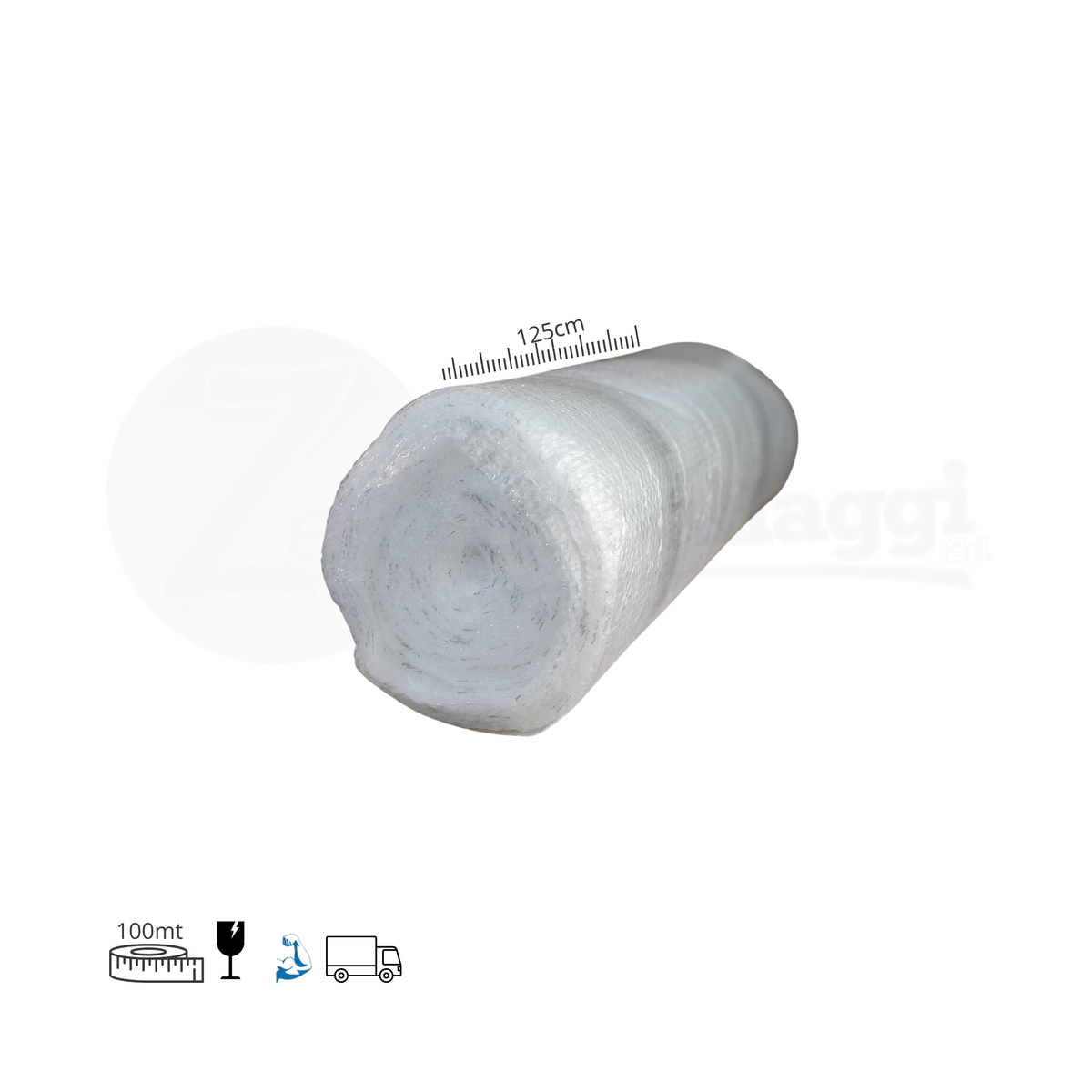 Pluriball da Imballaggio H 125 cm x 100 mt | Bobina EXTRA resistente
