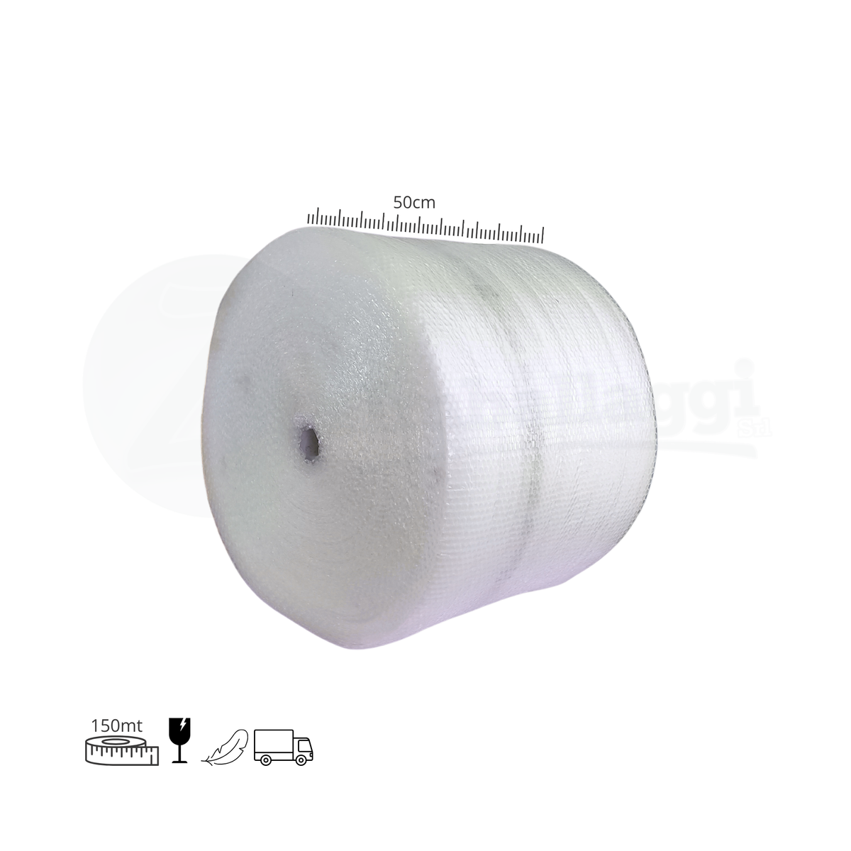 Pluriball da Imballaggio H 50 cm x 150 mt | Bobina EXTRA resistente