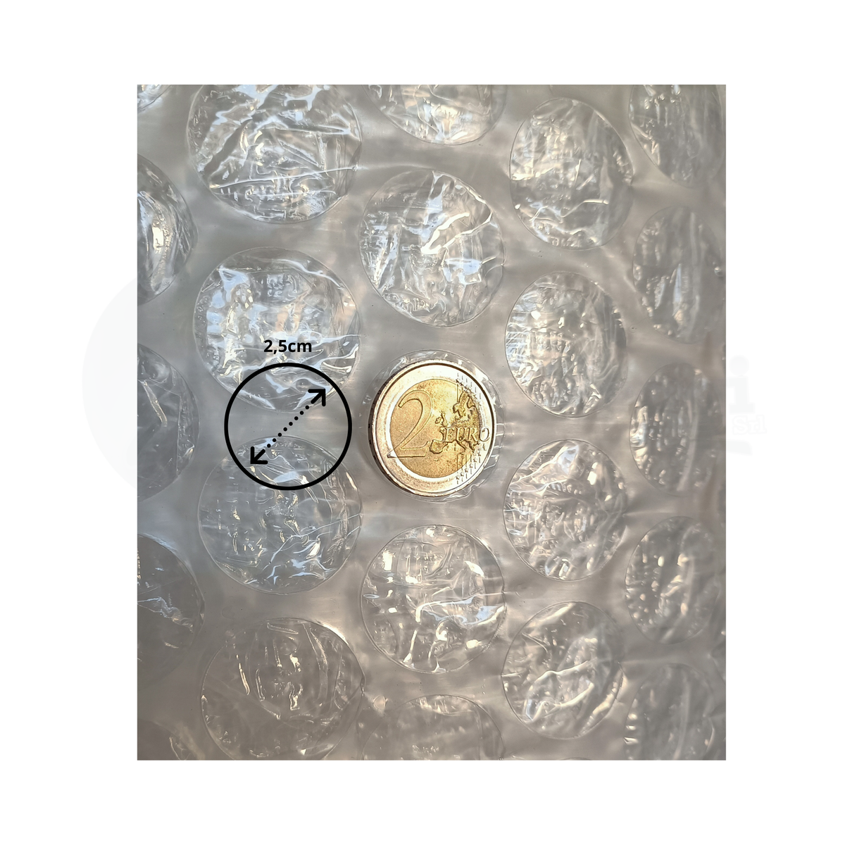 Pluriball per Imballaggio H 40 cm x 50 mt | Bolle GRANDI