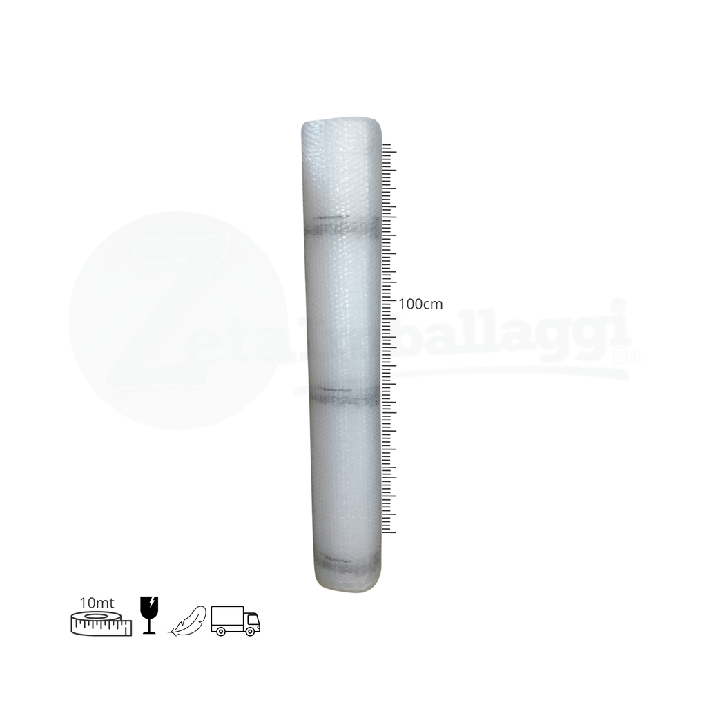 Pluriball da Imballaggio H 100 cm x 10 mt | Bobina piccoli traslochi
