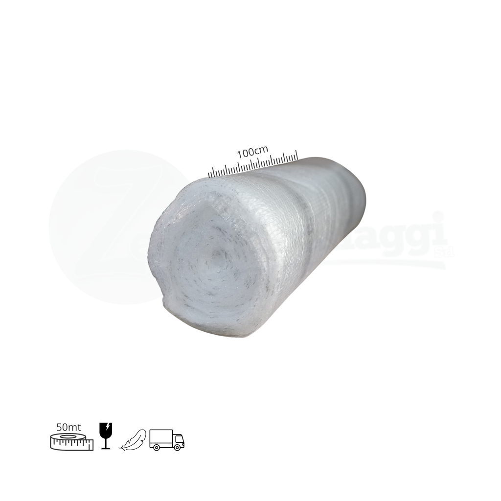 Pluriball da Imballaggio H 100 cm x 50 mt | Bobina per TRASLOCHI