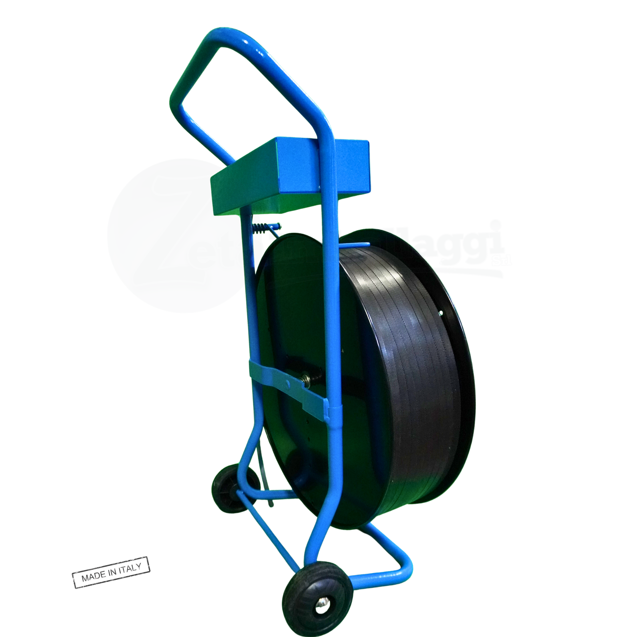 Carrello Portabobine in ferro per Reggia in PPL (manuale)