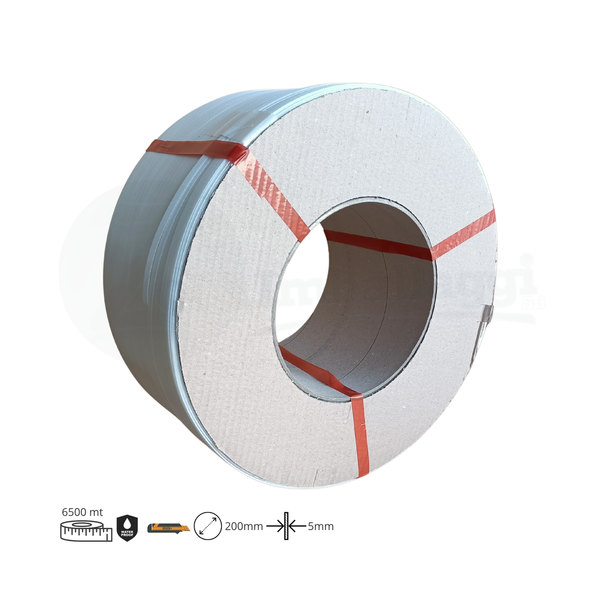 Reggetta AUTOMATICA in PPL mm 5x0,45 spess. | lunghezza 6.500 mt