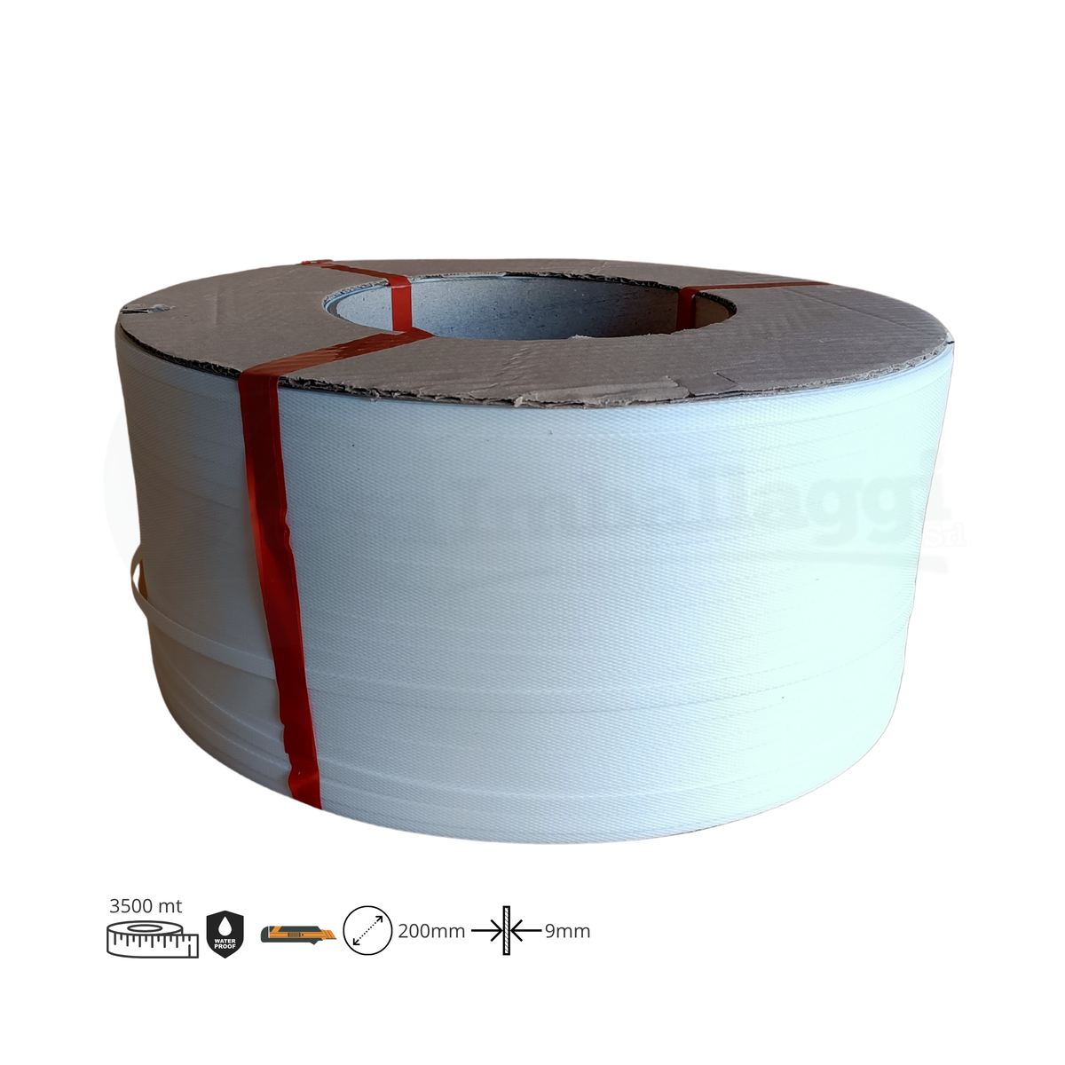 Reggetta AUTOMATICA in PPL mm 9x0,60 spess. | lunghezza 3.500 mt
