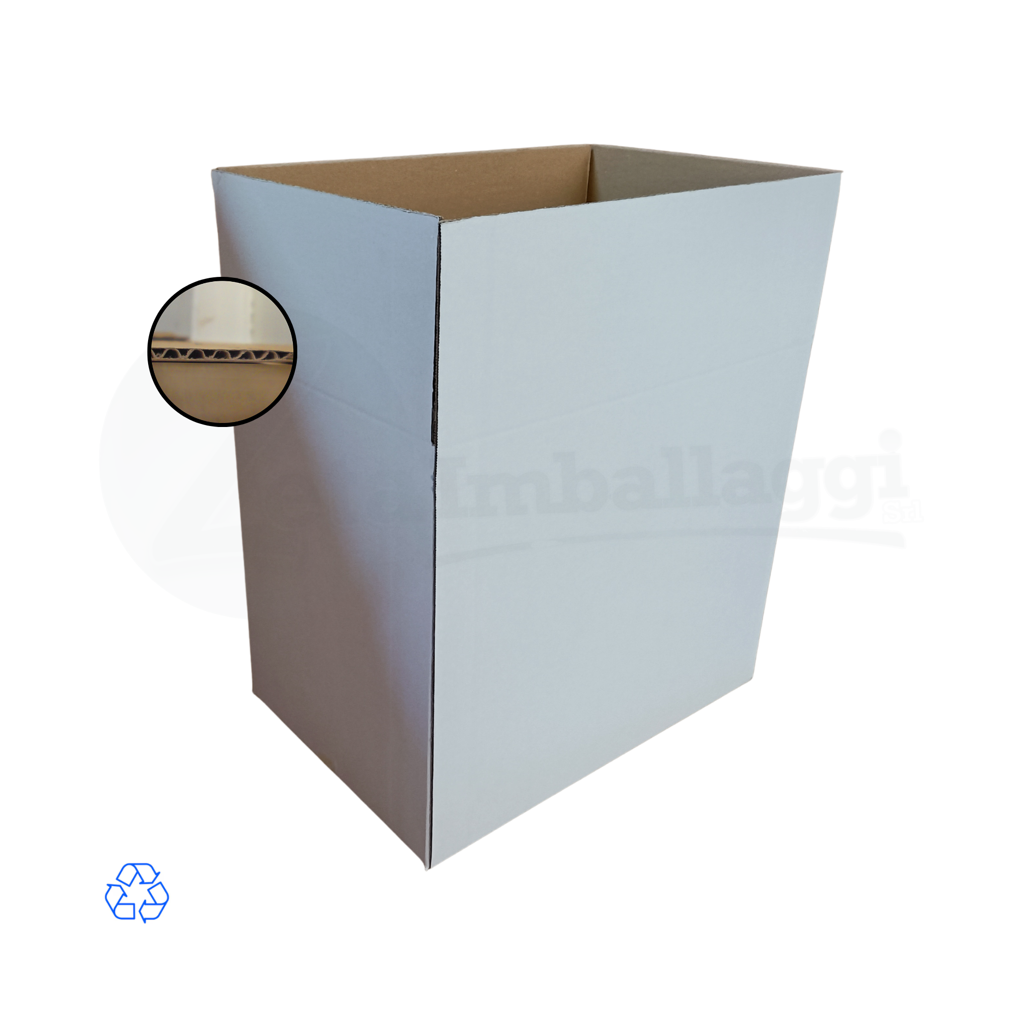 Scatola a UN'ONDA cm 33x25x33 h (conf. 10 pz) | per VINO e OLIO