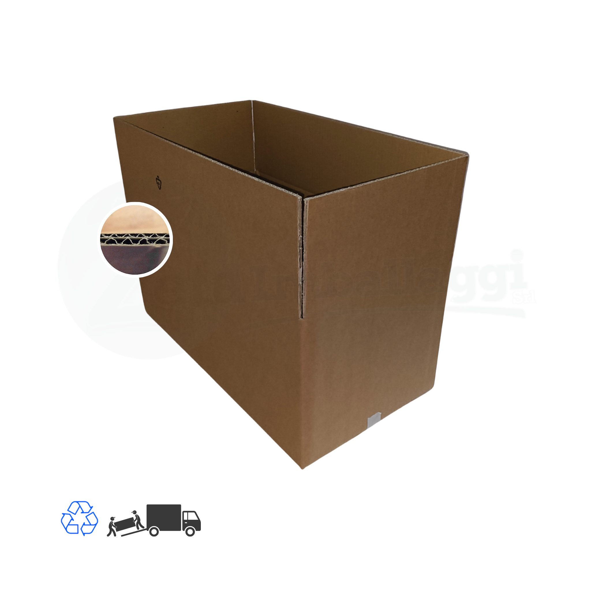 Scatola DUE ONDE cm 57x30x36 h (conf. 10 pz) | per TRASLOCHI