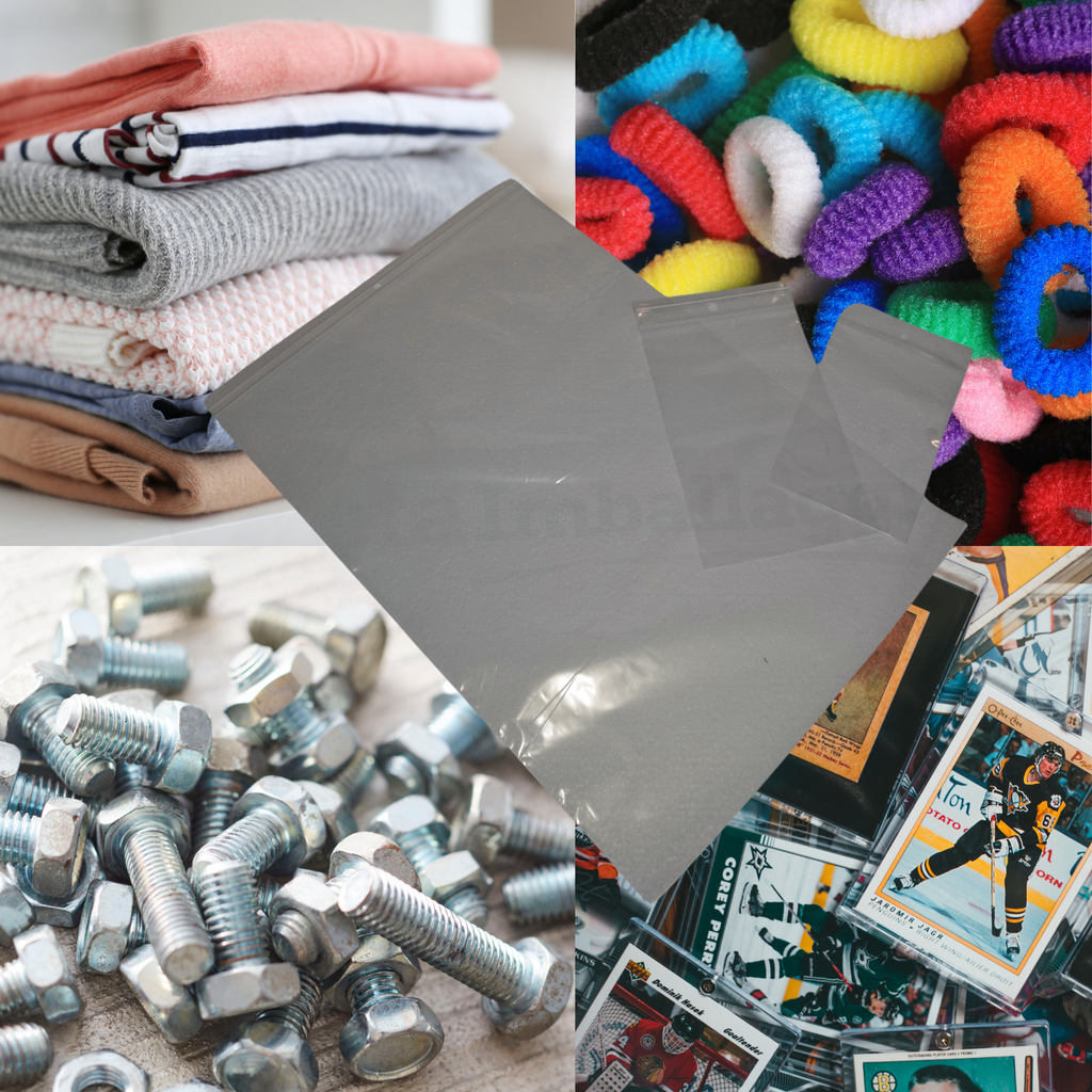 Sacchetti Chiusura Pressione cm 10x15 h | Per ferramenta (100 pz)