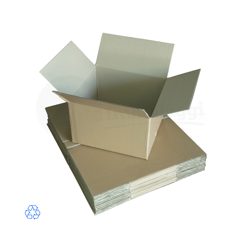 Scatola a UN'ONDA cm 26x26x17 h (conf. 10 pz) | per E-COMMERCE