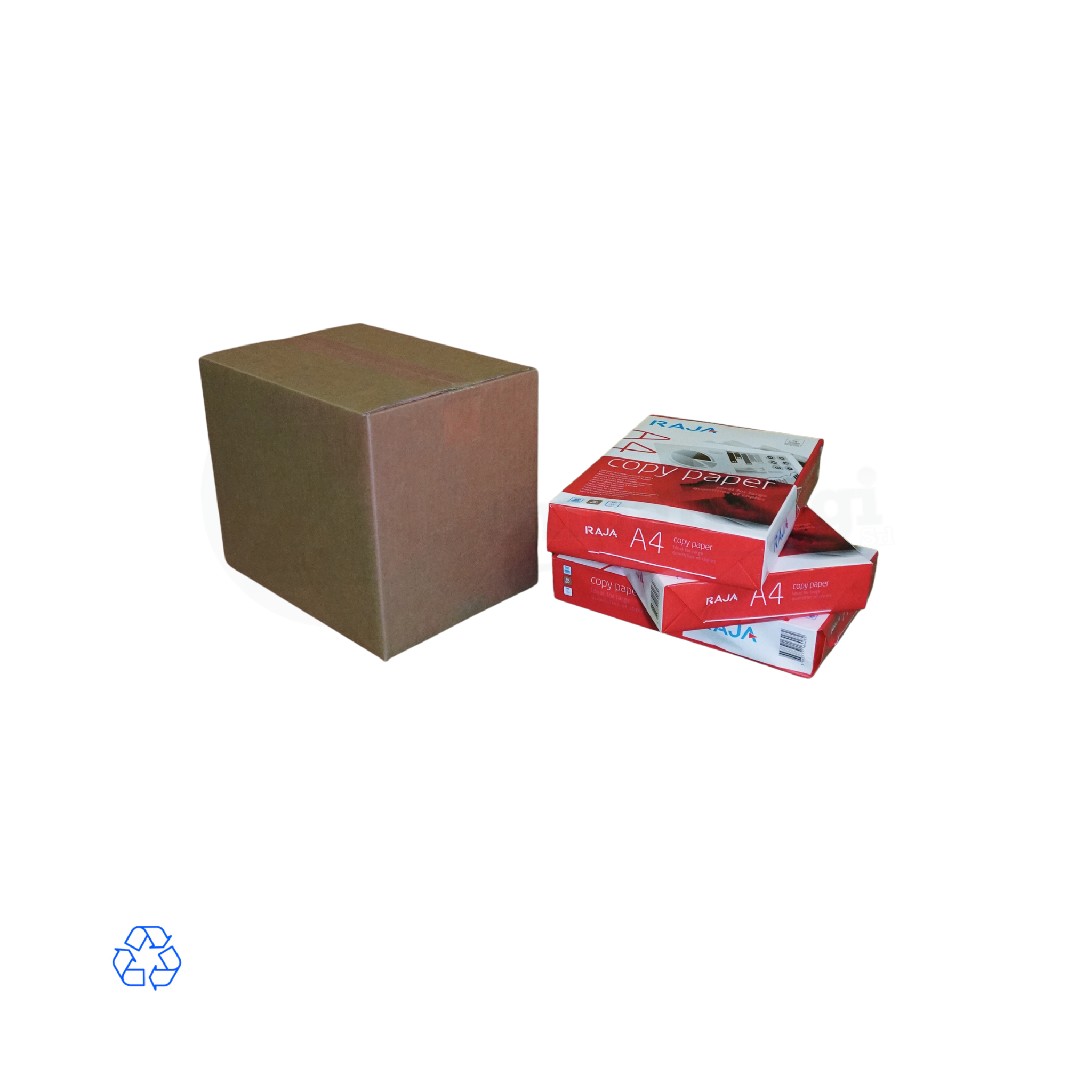 Scatola a UN'ONDA cm 31x22x25 h (conf. 10 pz) | per FOGLI "A4"