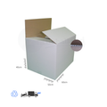 Scatola DUE ONDE cm 60x50x40 h (conf. 10 pz) | per VESTITI e TRASLOCHI