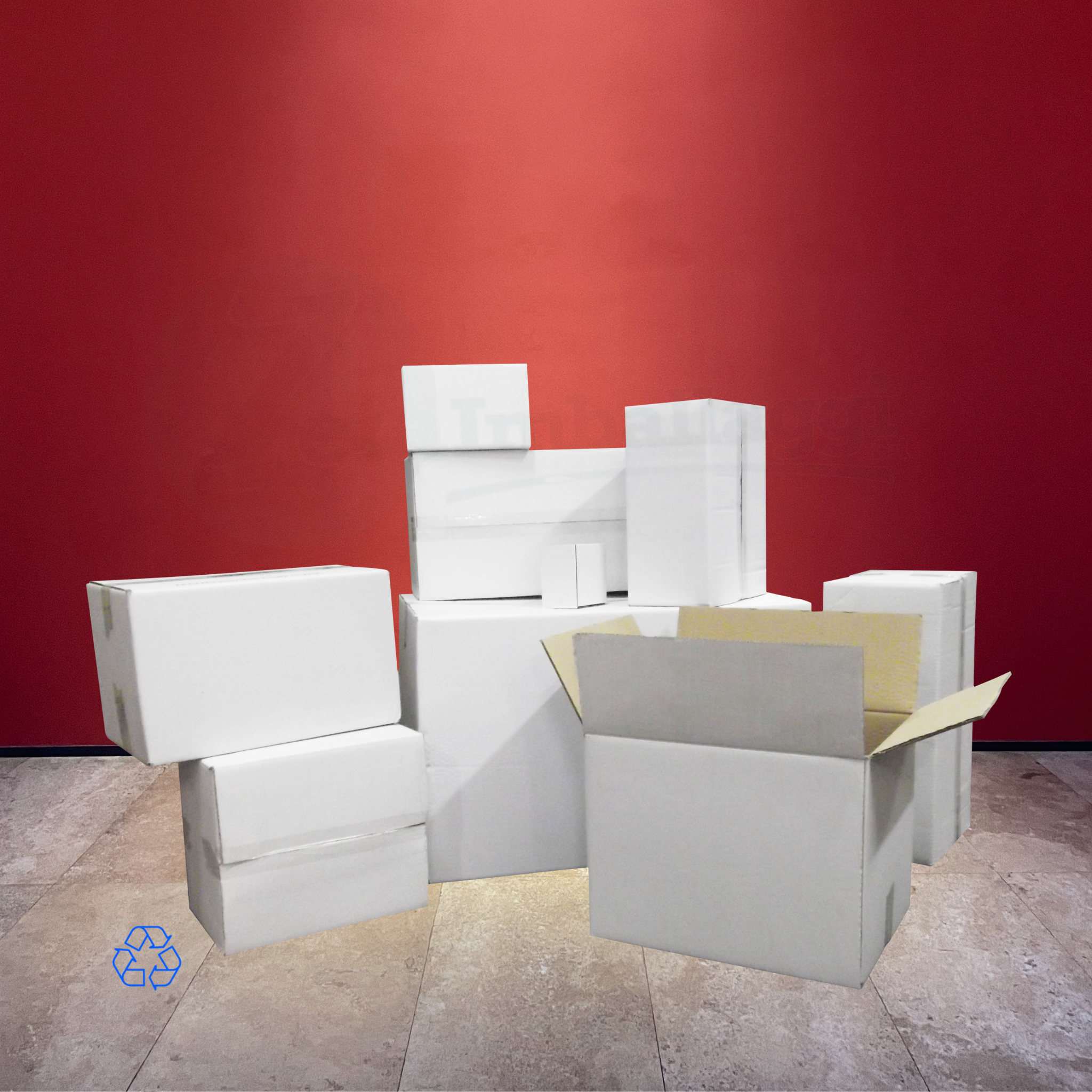 Scatola DUE ONDE cm 54x31x16 h (conf. 10 pz) | per TRASLOCHI