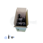 Scatola DUE ONDE cm 24x16x34 h (conf. 10 pz) | per VINO e OLIO