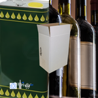 Scatola DUE ONDE cm 24x16x34 h (conf. 10 pz) | per VINO e OLIO