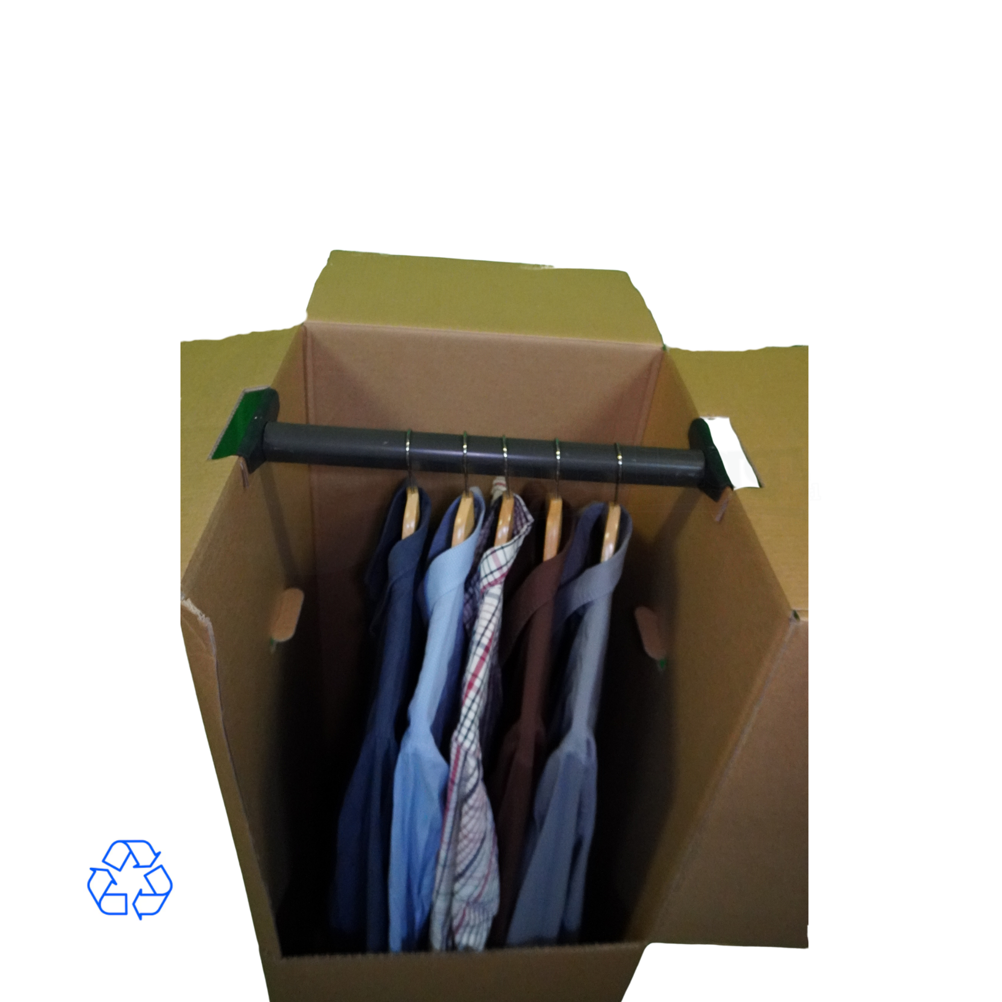 ASTA appendi-grucce lungh 50 cm (conf. 3 pz) | Per scatola PORTA ABITI