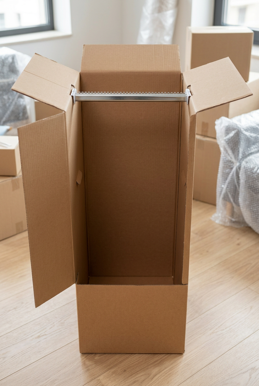 Scatole PORTA ABITI cm 50x50x120 h (conf 3 pz) | Per TRASLOCHI
