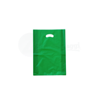 Shopper plastica COLORE VERDE cm 35x50 h | Manico a Fagiolo (100 pz)