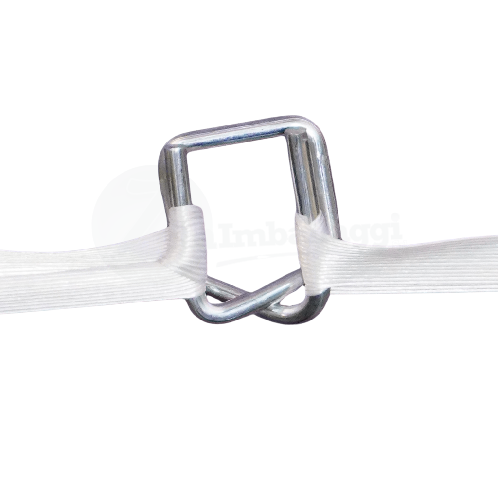 Sigilli in Acciaio Galvanizzato 25 mm per reggia TESSILE (conf 250 pz)