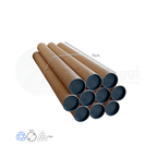 Tubi Postali AVANA in Cartone cm 6x75 H | per STAMPE (conf. 10 pz)