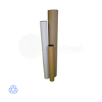 Tubi Postali BIANCHI in Cartone cm 10x100 H | per STAMPE (conf. 9 pz)