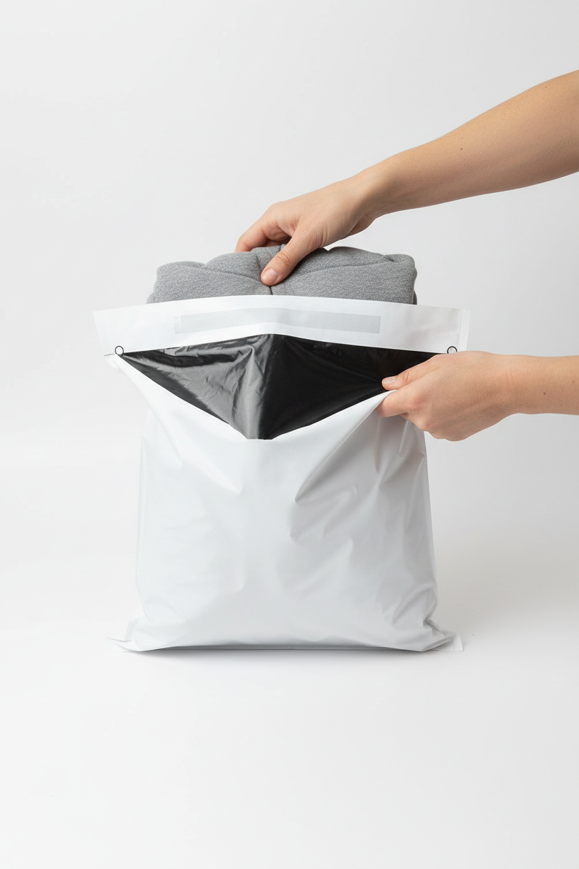 Buste in plastica per spedizione con corriere cm 27x35 H | conf. 500 pz