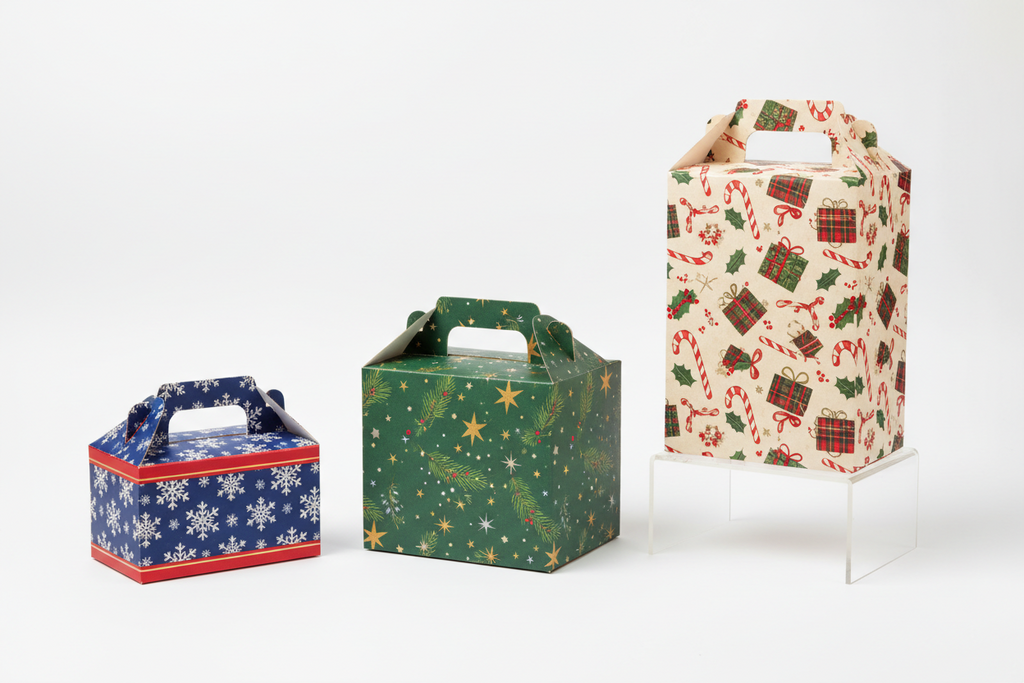 Scatole Natalizie cm 43x26x35 h per confezioni regalo | conf. da 10 pz