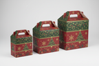 Scatole Natalizie cm 43x26x35 h per confezioni regalo | conf. da 10 pz