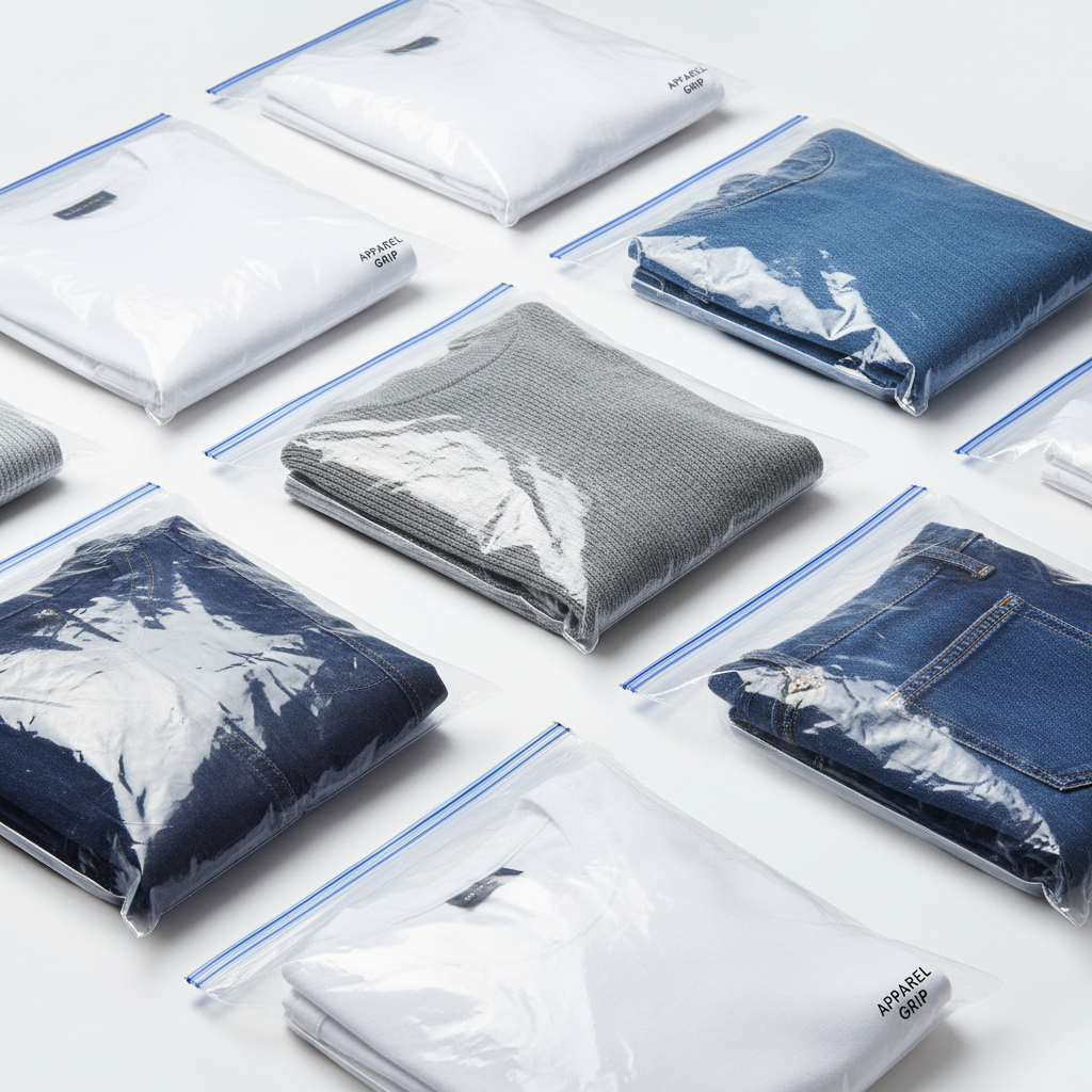 Sacchetti Chiusura Pressione cm 25x35 h | Per abbigliamento (100 pz)