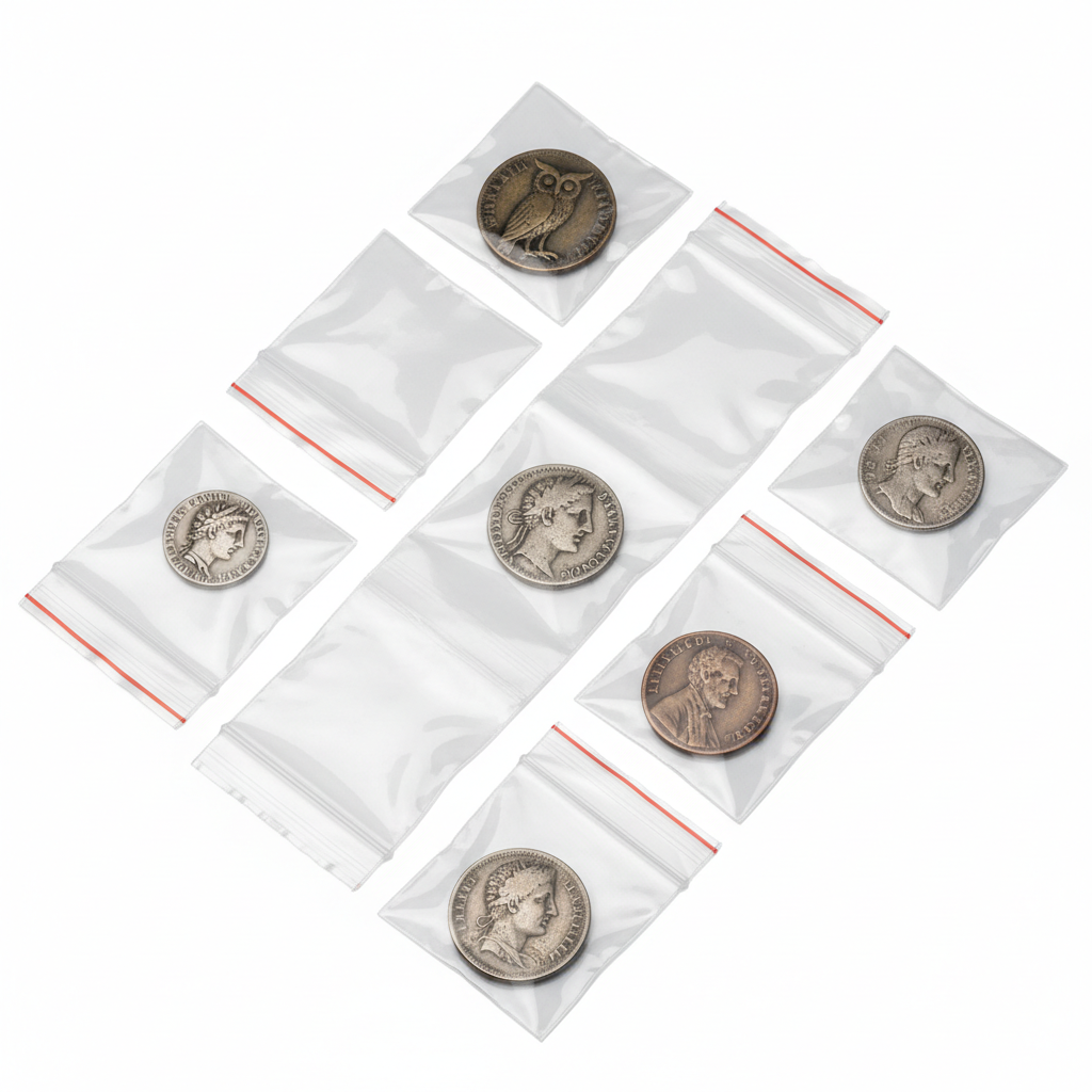 Sacchetti Chiusura Pressione cm 10x15 h | Per ferramenta (100 pz)