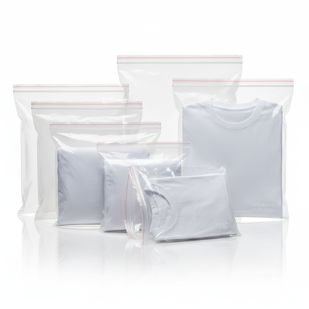 Sacchetti Chiusura Pressione cm 30x40 h | Per abbigliamento (500 pz)
