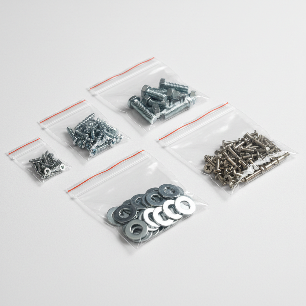 Sacchetti Chiusura Pressione cm 5x7 h | Per minuteria (100 pz)