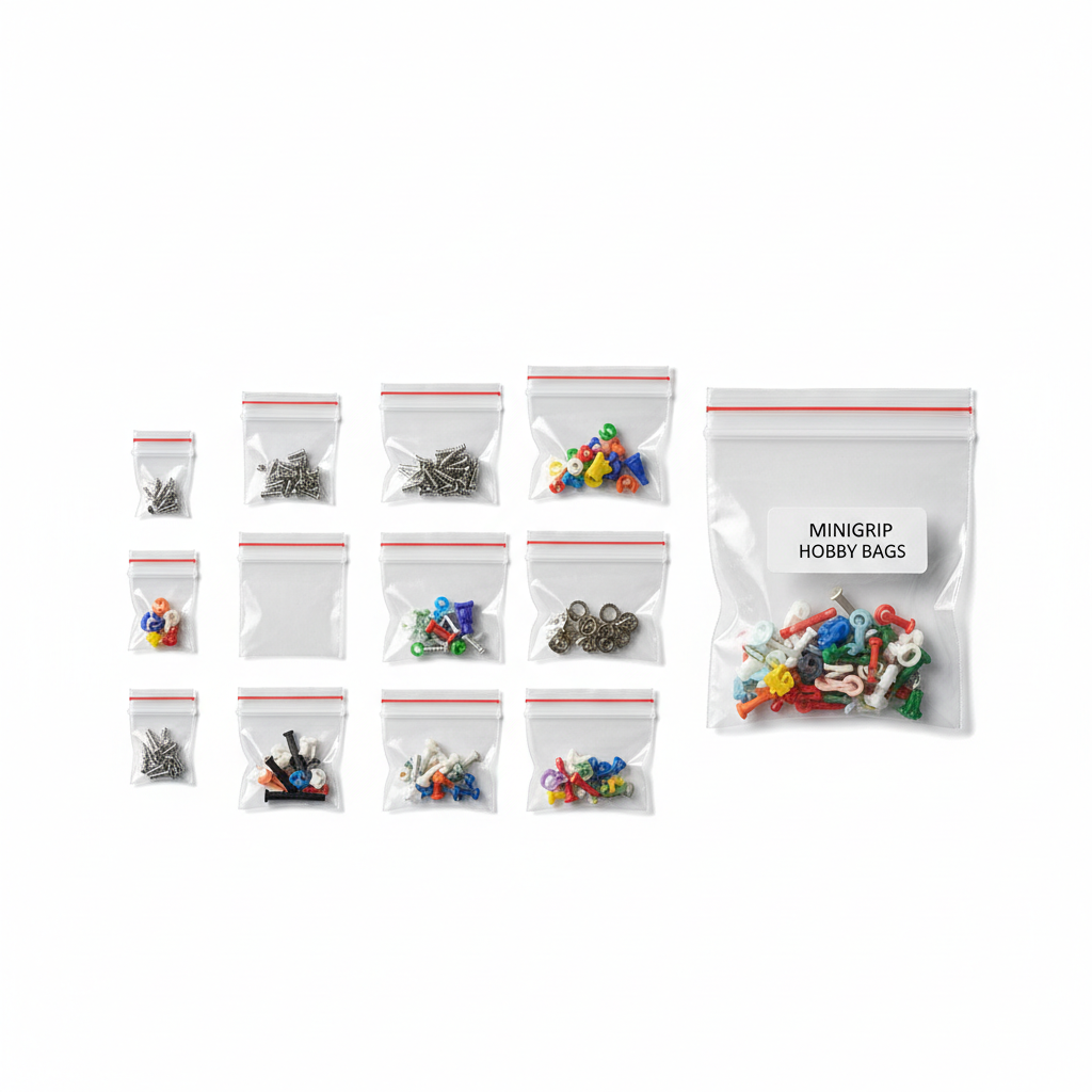 Sacchetti Chiusura Pressione cm 8x18 h | Per ferramenta (500 pz)