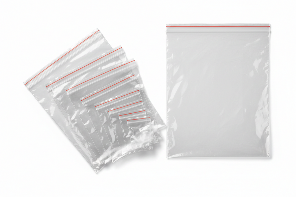 Sacchetti Chiusura Pressione cm 30x40 h | A bande scrivibili (100 pz)